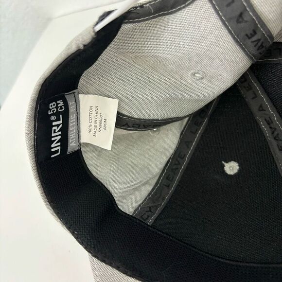 UNRL 58cm Grey Athletic Fit Baseball Hat - Picture 5 of 5